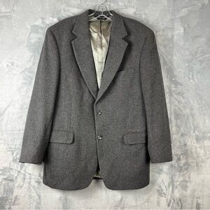 Jos. A. Bank Gray 100% Camel Hair Gordon Sport Coat Sz 40R USA Lined Classic